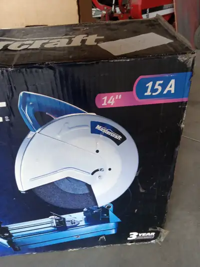 14 inch cut off saw, new in box., View more