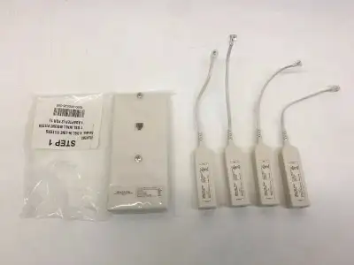 Brand new quality DSL filter kit. Can be used with with SDSL, ADSL, ADSL2, ADSL2+, or VDSL high-spee...