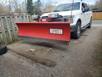 WESTERN PLOW AND SALTER FOR SALE 
