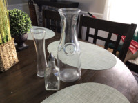 Wine Decanter, Vase and Vinegar Shaker
