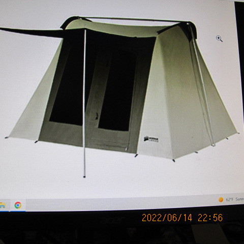 New Deluxe Flex- Bow 10 X 10 Kodak Canvas 4 season tent in Fishing, Camping & Outdoors in Gatineau