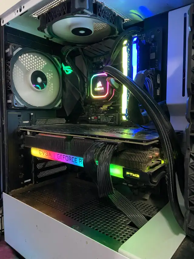 Gaming PC FTW3 Ultra RTX 3070 AMD Ryzen 7 5800X in Desktop Computers in Edmonton - Image 4