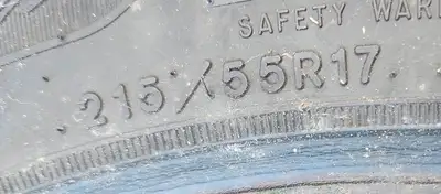 I have 4 Winter Tiress with 215/55/17. If you drive locally ypu will get 2 winters but if you drive...