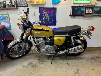 Bike is located in Wolseley area I have a super nice 1972 Honda CB 750 , it will come with a fresh M...