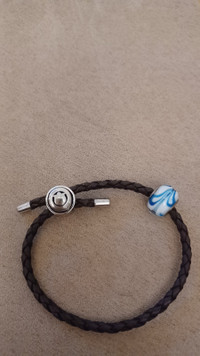 Leather Bead Bracelet