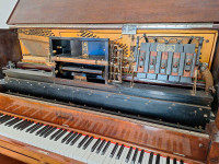 Upright player piano