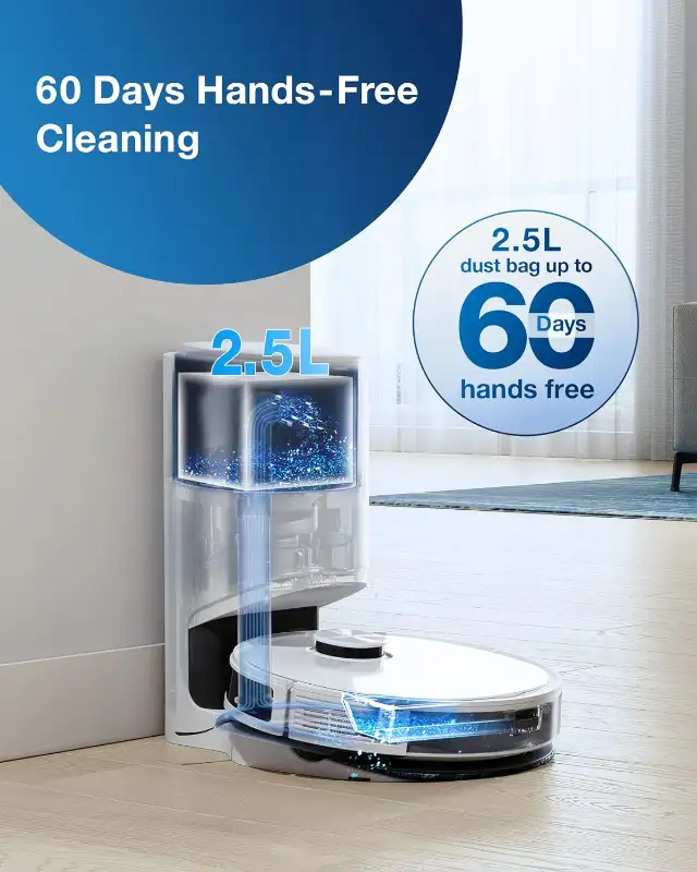 ECOVACS DEEBOT N10 Plus Robot Vacuum and Mop in Arts & Collectibles in City of Toronto - Image 3