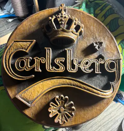 Carlsberg beer sign, View more