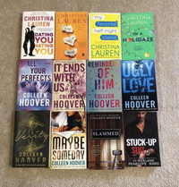 Christina Lauren and and Colleen Hoover books