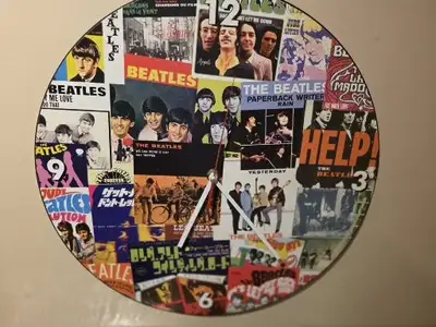 Beatles wall clock, View more