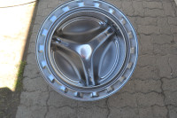 Stainless Drum for Fire Pit with a shaft
