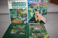 Four Garden Books. Sold as a lot. Gardening Handbook, Pruning