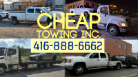 CHEAP TOWING MISSISSAUGA FLATBED TOW TRUCK BATTERY BOOST LOCKOUT