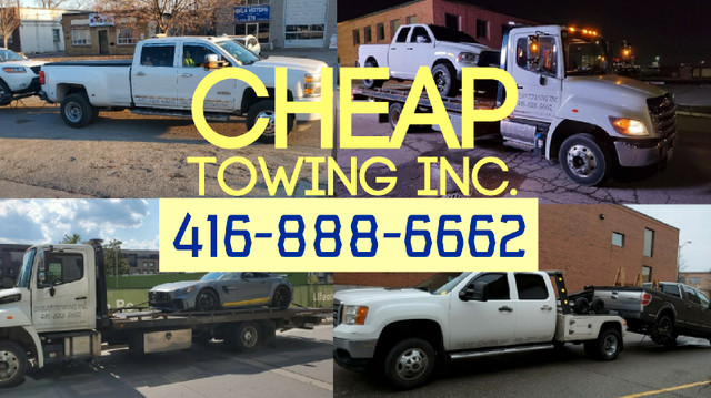 CHEAP TOWING MISSISSAUGA FLATBED TOW TRUCK BATTERY BOOST LOCKOUT in Towing & Scrap Removal in Mississauga / Peel Region