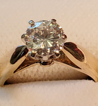 Ladies 14k Diamond Engagement Ring