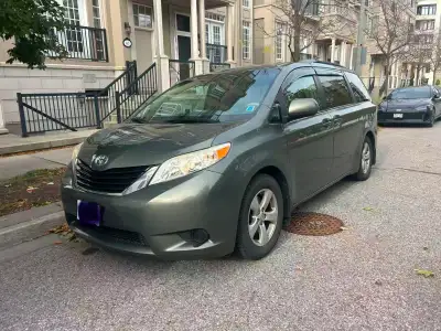 Selling a carefully maintained 2014 Toyota Sienna with 8-passenger seating and power sliding doors....