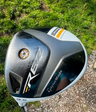 DRIVER, TAYLORMADE RBZ LEFT HAND, 9.5 DEGREE, STIFF, GOOD COND!, View more