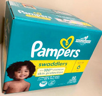 Pampers Swaddlers Diaper #6  50 counts