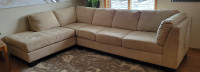 Beautiful Sectional Sofa - in Two Sections - Like New!