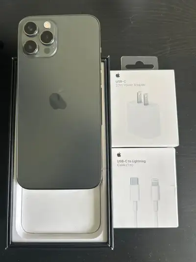 iPhone 12 PRO MAX 128GB **FULL ACCESSORIES/DELIVERY**, View more