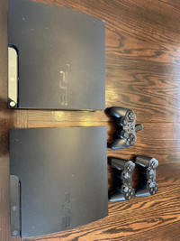 PS3 console with games