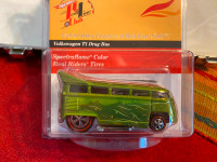 Hot Wheels Subscription Tin with RLC VW T1 Drag Bus LE: 2000