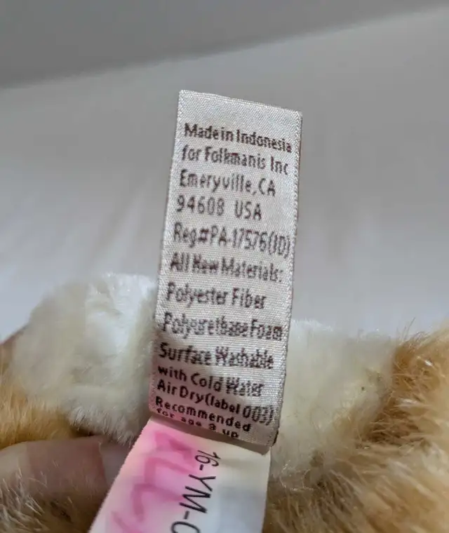 Folkmanis orange tabby kitten cat hand puppet in Toys & Games in Charlottetown - Image 9