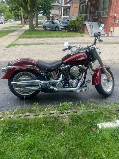 2010 Harley Davidson Fatboy FLSTF 1585cc twin cam 96B air cooled balanced 72500kms. rides great no i...