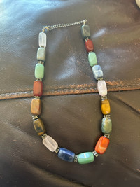 Semi- precious Stone  necklace 
