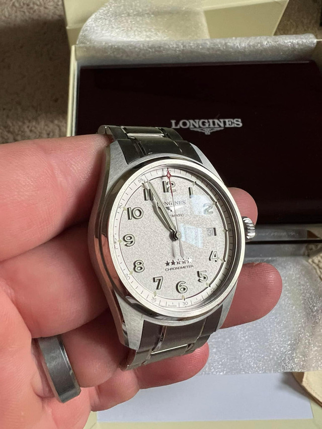 Longines Spirit White Dial Watch in Jewellery & Watches in Mississauga / Peel Region