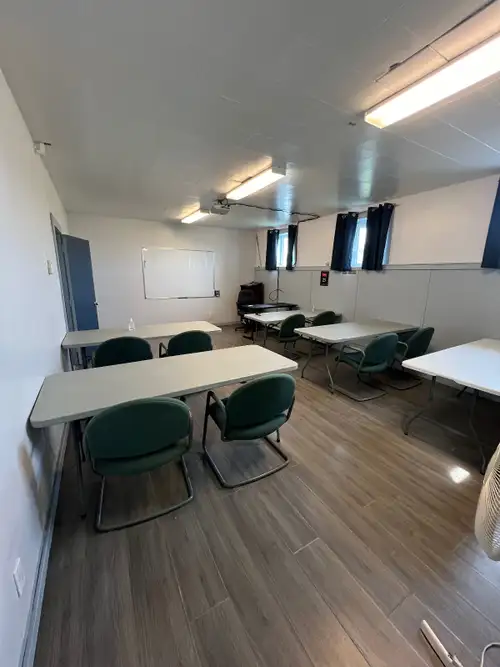 Two office, one large classroom/conference room. Own washroom. Day/week/long term rental available.