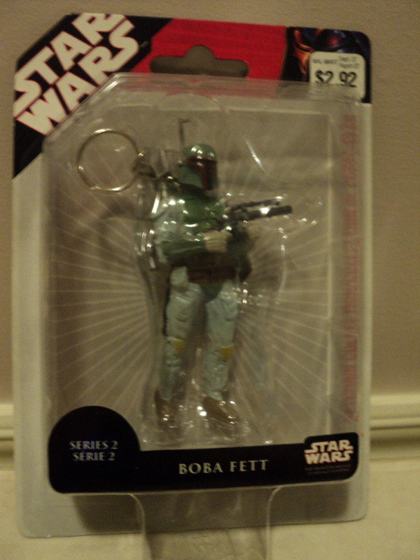 Star Wars Boba Fett Key Chain 2008 *NEW IN BOX/RARE* in Arts & Collectibles in St. Catharines