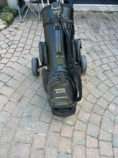 Black Leather  Executive Golf Bag, View more