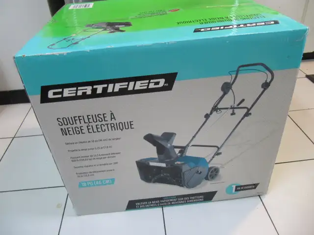 Certified Brand TC3163 Electric Snowblower NIB Limited Stock!!!! in Snowblowers in Mississauga / Peel Region - Image 7