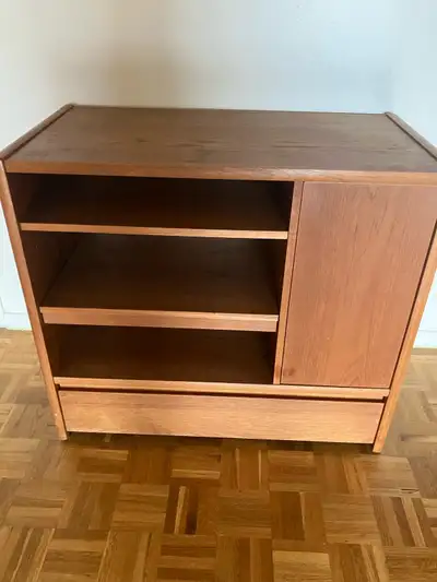 Entertainment Unit Teak Wood Made in Canada, View more