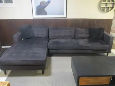 Sofa, Couch Sectional L-Shape - 2 PARTS -, View more