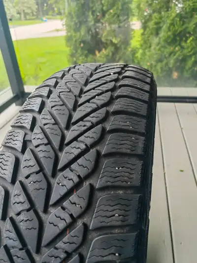 3 (yes 3) 215/60R16 Goodyear Ultragrip snow tires in good condition. Lots of life left, $50 for all...