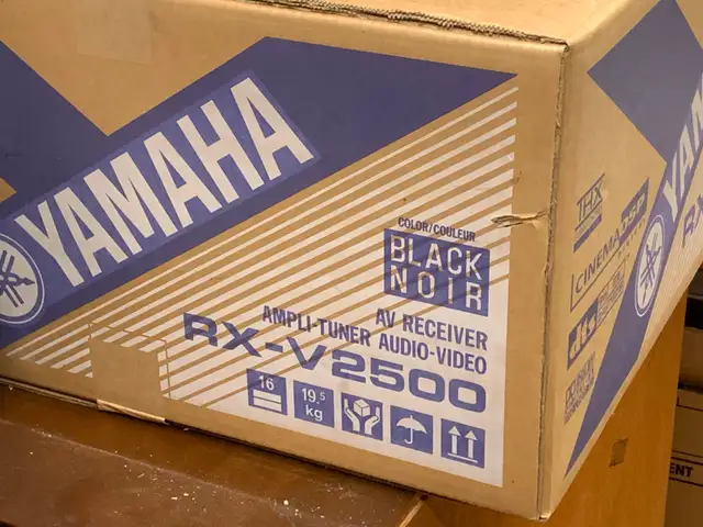 Vintage Yamaha RX-V2500 7.1 Home Theatre AV Receiver – BNIB in Stereo Systems & Home Theatre in City of Toronto - Image 3