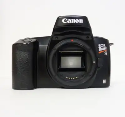 Canon Rebel S II SLR film camera body, View more