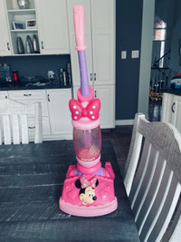 Minnie Mouse toy vacuum cleaner with lights & sounds