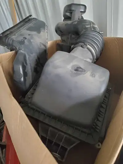 Was pulled off when it still had the factory filter in it.