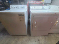 Ge washer and dryer set