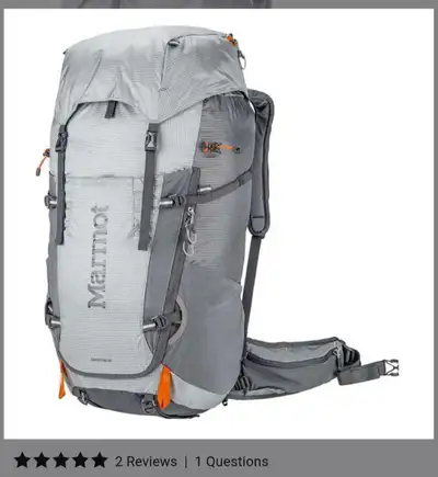 Marmot Graviton 48L Backpack - Mint condition , View more