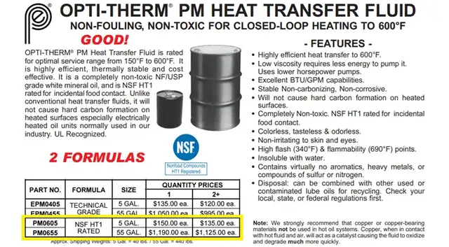 Fluide caloporteur PPE PM06 heat transfer fluid in Other in Drummondville - Image 5