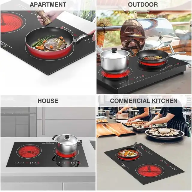 VBGK 2 Burner Ceramic Stove in Stoves, Ovens & Ranges in Peterborough - Image 6