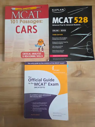 MCAT textbooks, View more