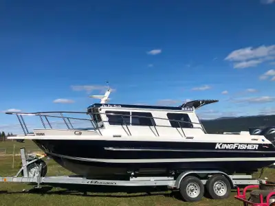 Excellent condition kingfisher with twin 115 outboards , full NAV. (No Radar) live well, wash down h...