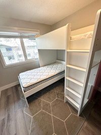 IKEA Loft Bed & Twin Bed Set - see description below