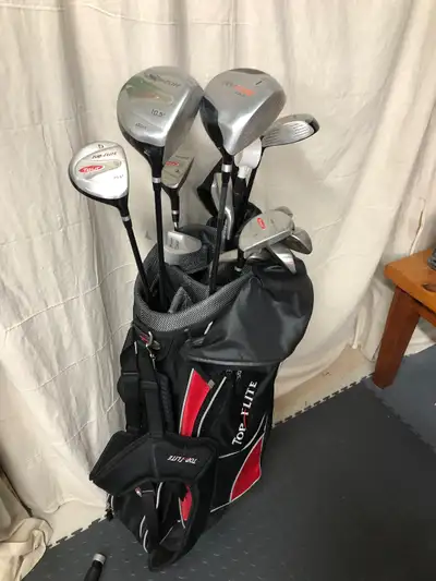 Titleist 12 piece golf set and bag for sale, right handed, View more
