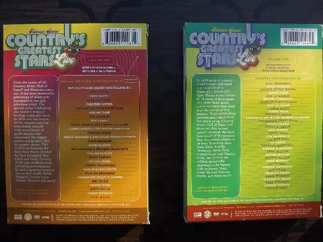FS: "Country's Greatest Stars Live" 2-Volume 4-DVD Set in CDs, DVDs & Blu-ray in London - Image 3